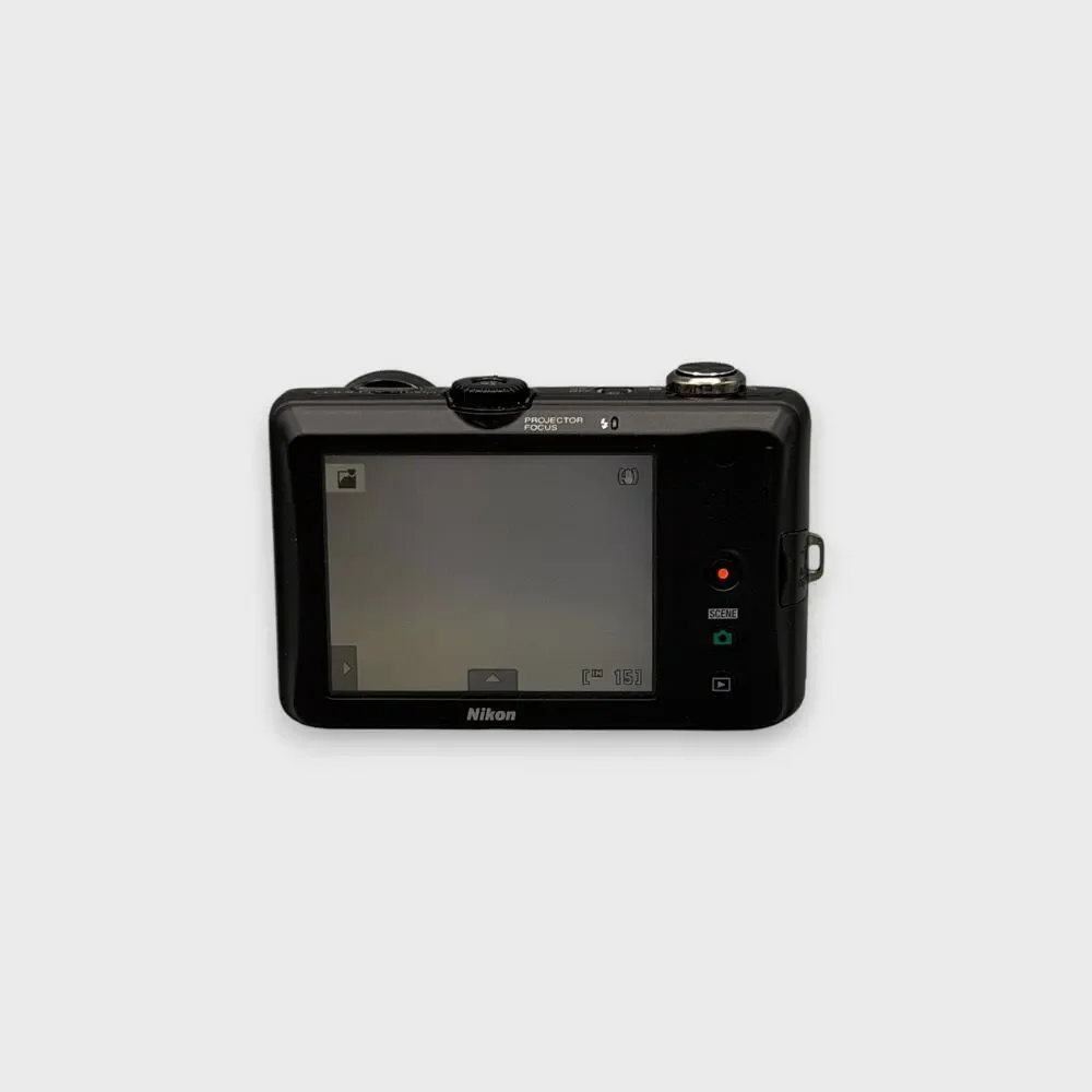 Nikon Coolpix S1100pj Digital Camera | 14.1MP | Black